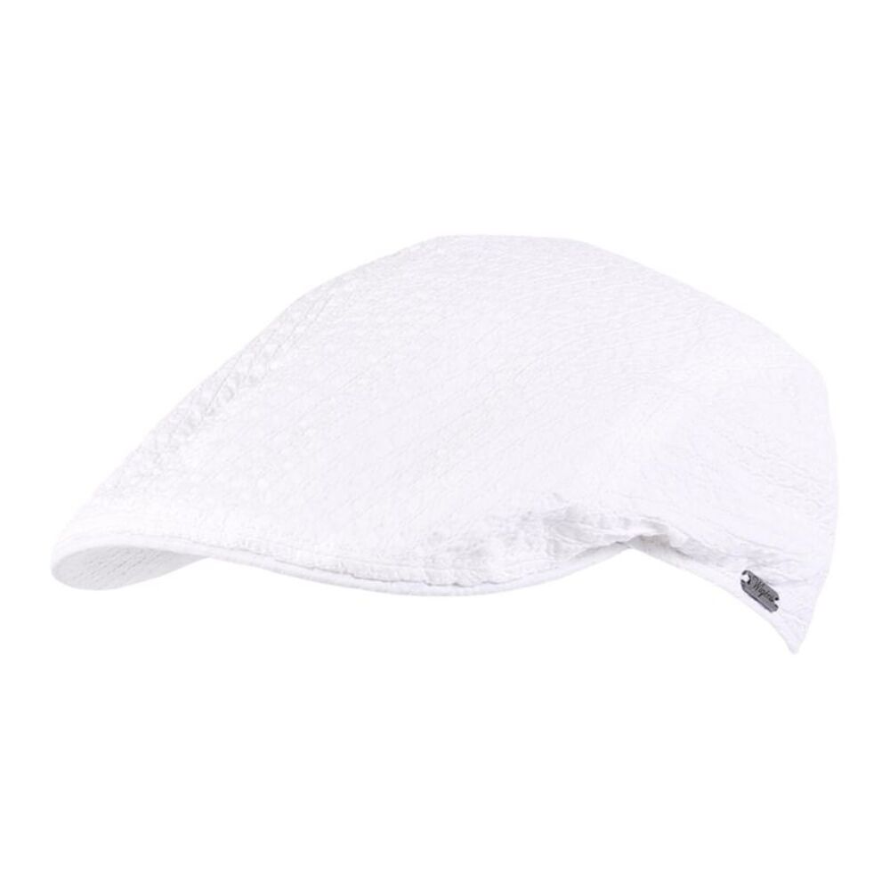 Wigens Men's Seersucker Ivy Modern Cap